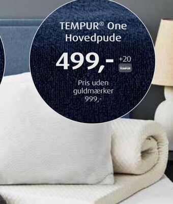 Bilka Tempur One Hovedpude tilbud