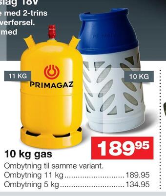 Bauhaus 10 kg gas tilbud