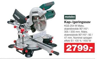 Bauhaus Kap-/geringssav tilbud