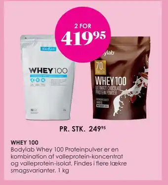 Matas Whey 100 tilbud
