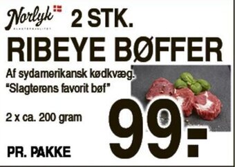 Ribeye Bøffer