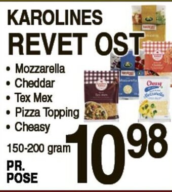 ABC Lavpris Karolines Revet Ost tilbud