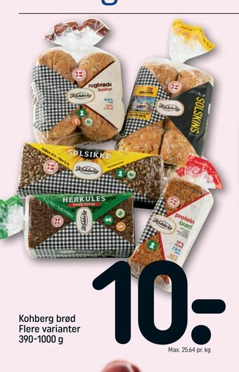 REMA 1000 Kohberg brød tilbud