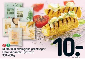 REMA 1000 REMA 1000 økologiske grøntsager tilbud