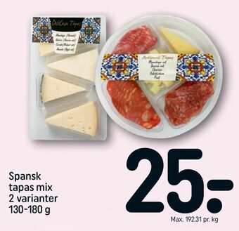 REMA 1000 Spansk tapas mix tilbud