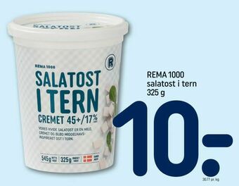 REMA 1000 REMA 1000 salatost i tern tilbud