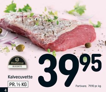REMA 1000 Kalvecuvette tilbud