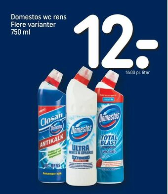 REMA 1000 Domestos wc rens tilbud
