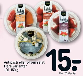 REMA 1000 Antipasti eller oliven salat tilbud