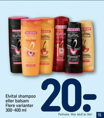 Elvital shampoo eller balsam