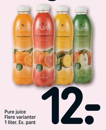 REMA 1000 Pure juice tilbud