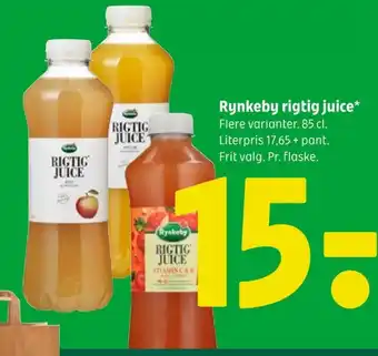 Coop 365 Rigtig æblejuice tilbud