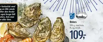 Føtex Løgismose østers tilbud