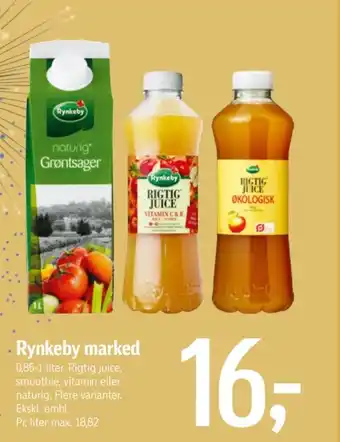 Naturig grøntsagsdrik