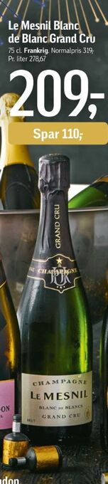 Le mesnil champagne