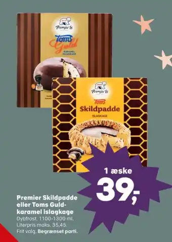 Kvickly Toms guld islagkage tilbud