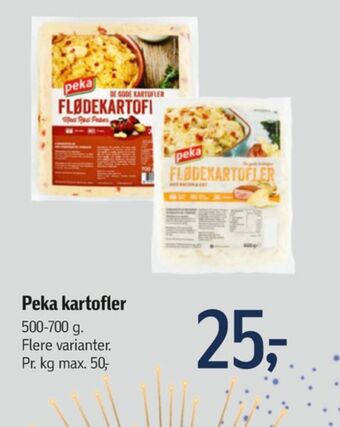 Føtex Peka flødekartofler tilbud