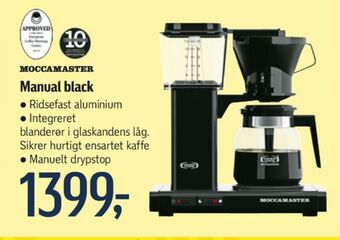 Føtex Moccamaster kaffemaskine tilbud