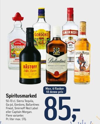 Silver tequila