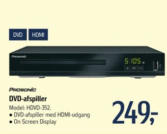 Føtex Prosonic dvd-afspiller tilbud