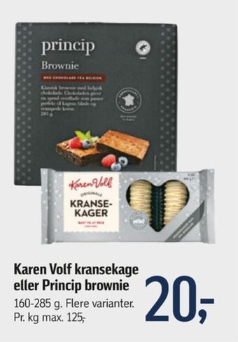 Føtex Karen volf kager tilbud