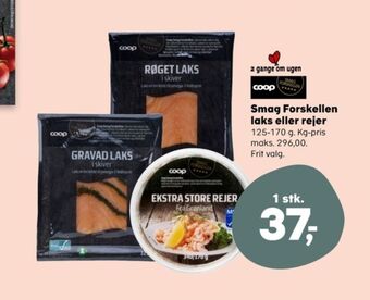 Kvickly Smag forskellen laks tilbud