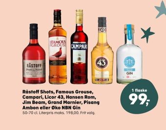 Kvickly Råstoff shots tilbud