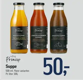 Føtex Princip svampesuppe tilbud