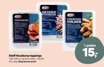 Kvickly Steff houlberg pepperoni tilbud