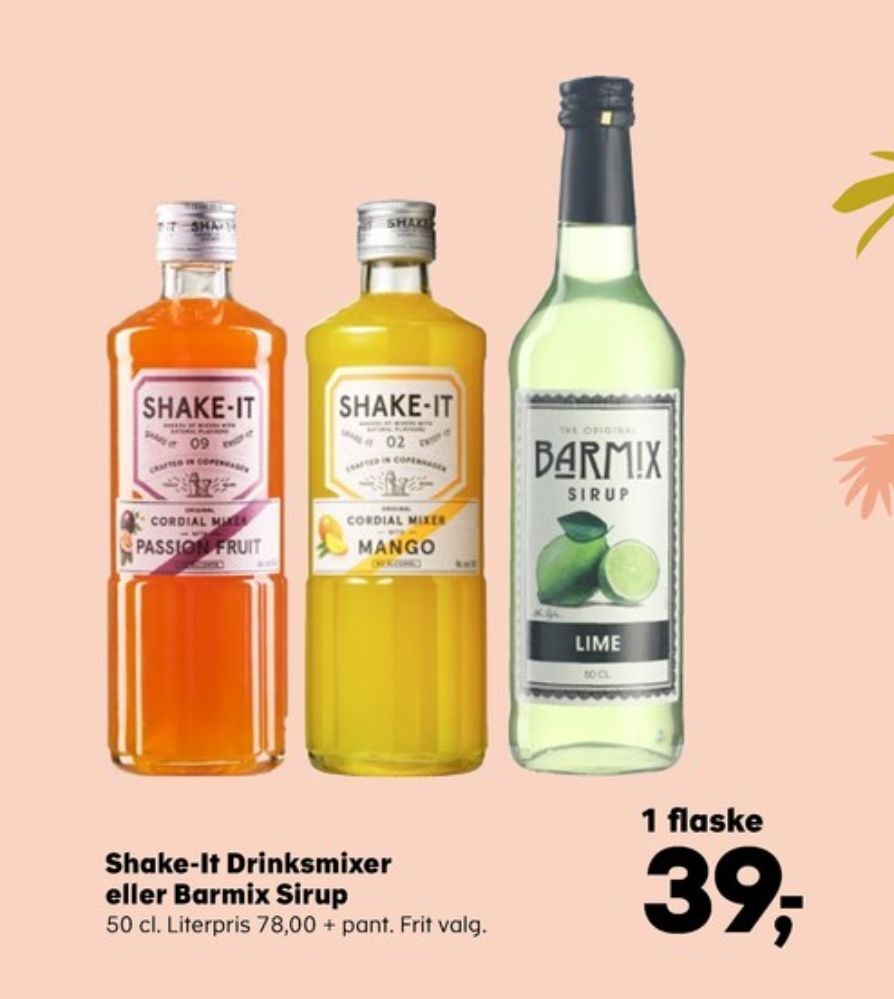 Shakeit drinkmix tilbud hos Kvickly