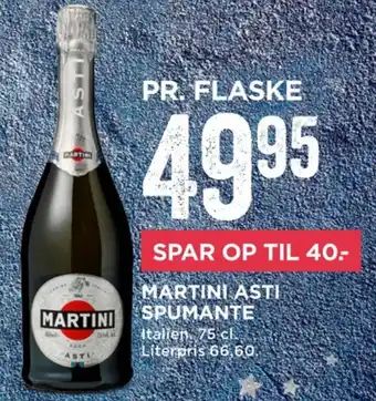 Martini asti italiensk mousserende vin