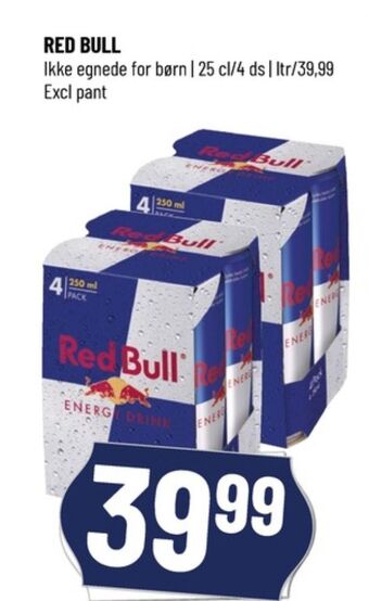 Løvbjerg Red bull energidrik tilbud