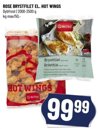 Løvbjerg Rose kyllingebrystfilet tilbud