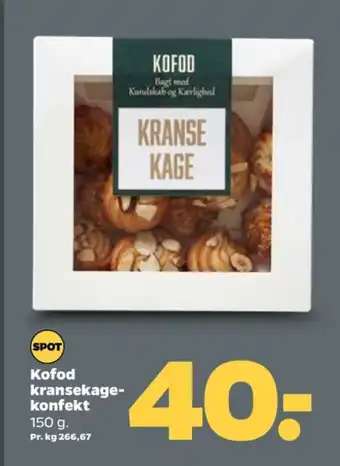 Netto Kofod kransekage tilbud