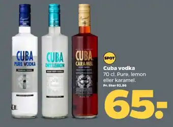 Netto Dry lemon vodka tilbud