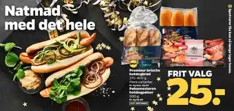 Netto Premieur pølsebrød tilbud