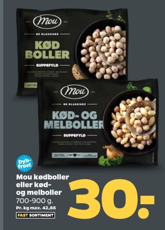 Netto Mou kødboller tilbud