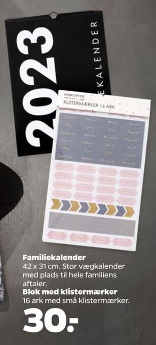 Netto Ukendt kalender tilbud