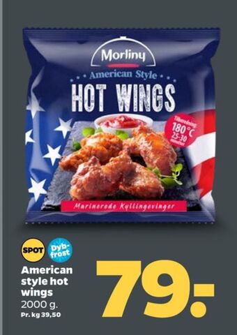 Netto Morliny hot wings tilbud