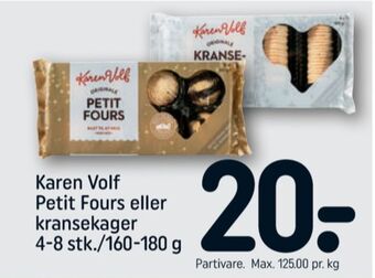 REMA 1000 Karen volf kransekage tilbud