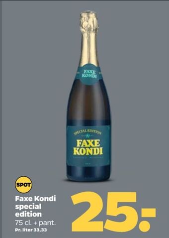 Netto Faxe kondi sportssodavand tilbud
