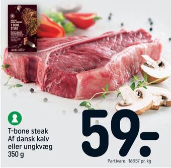 REMA 1000 Rema 1000 t-bone steak tilbud