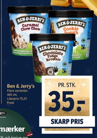 SPAR Ben & jerry's is tilbud