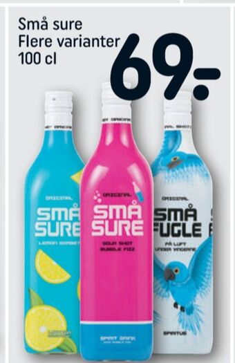 REMA 1000 Små sure shots tilbud