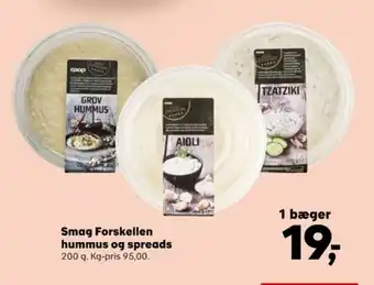SuperBrugsen Smag forskellen tzatziki tilbud
