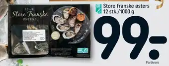 REMA 1000 Ukendt østers tilbud