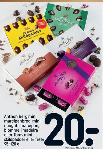 REMA 1000 Anthon berg marcipanbrød tilbud