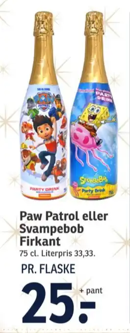 SPAR Ukendt børnechampagne tilbud