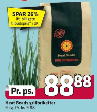 Fleggaard Heat Beads grillbriketter tilbud