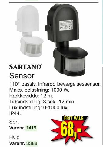 Harald Nyborg Sensor tilbud